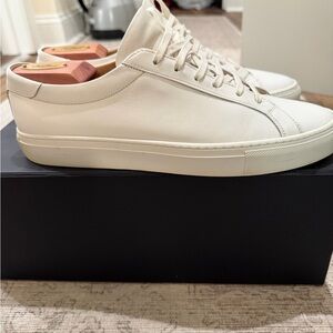Suitsupply White Leather Sneakers